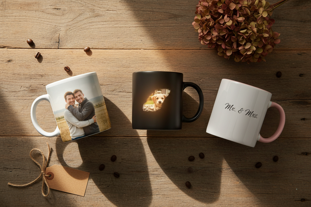 Best Personalized Mugs in India 2026 | Custom Photo Mugs & Gifts | Creations Place