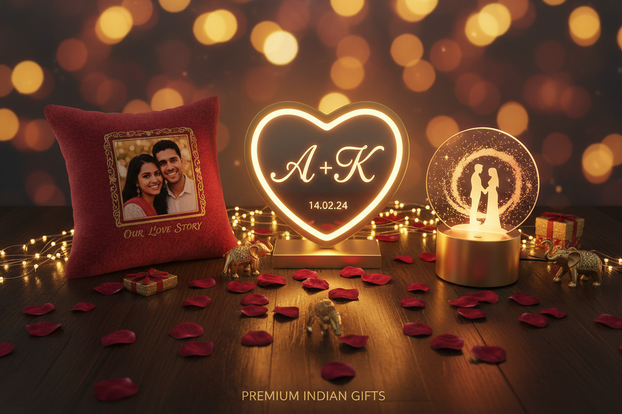 The Most Romantic Personalized Gifts for Couples in India — That They'll Never Forget