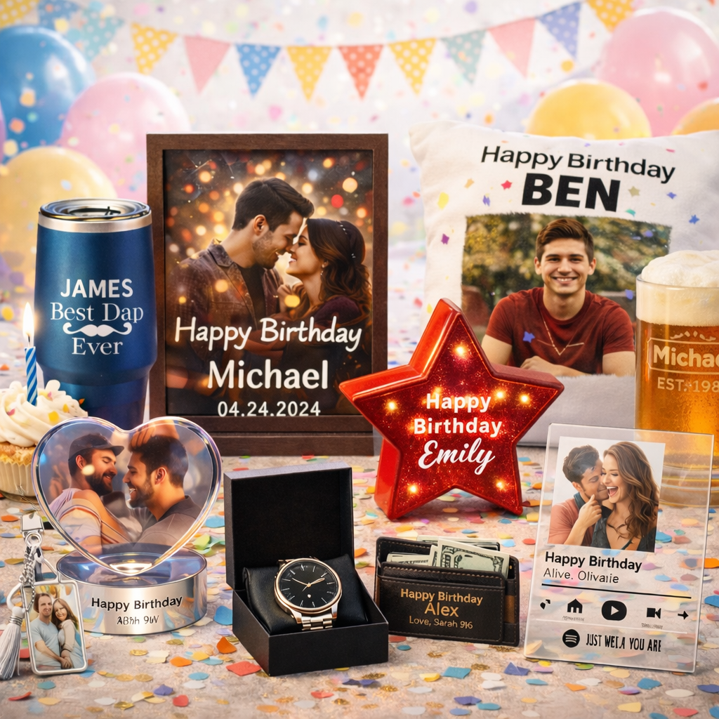 Personalized Photo Frames & Decor