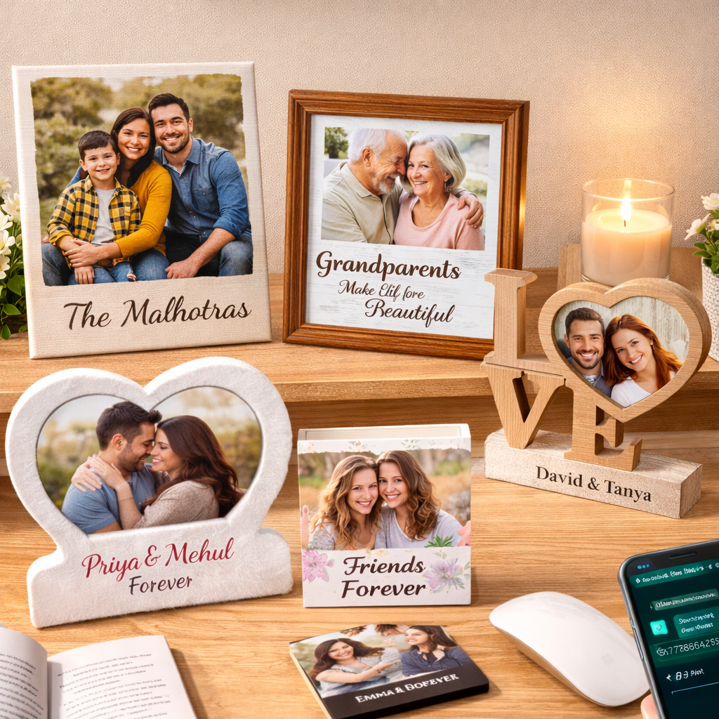 Personalized Photo Frames & Decor