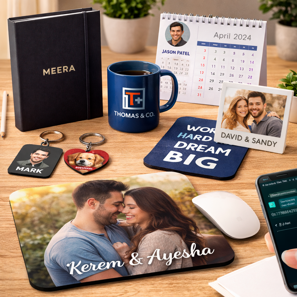 Personalized Desk Essentials