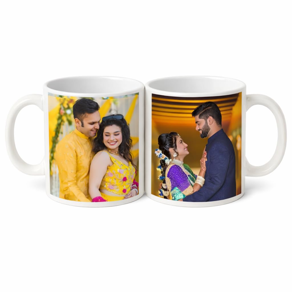 Personalized Photo Print Ceramic White Mug | Premium Gift Cup