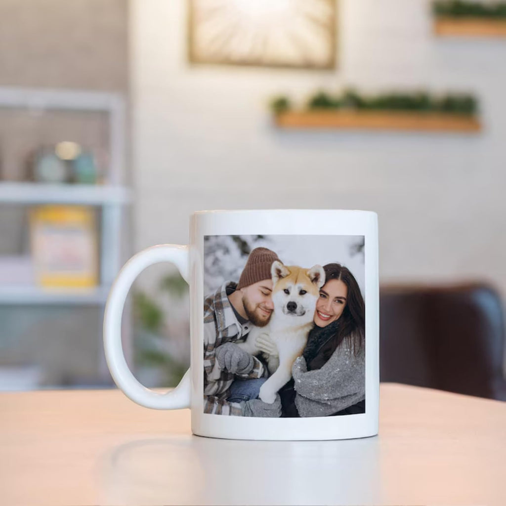 Personalized Photo Print Ceramic White Mug | Premium Gift Cup