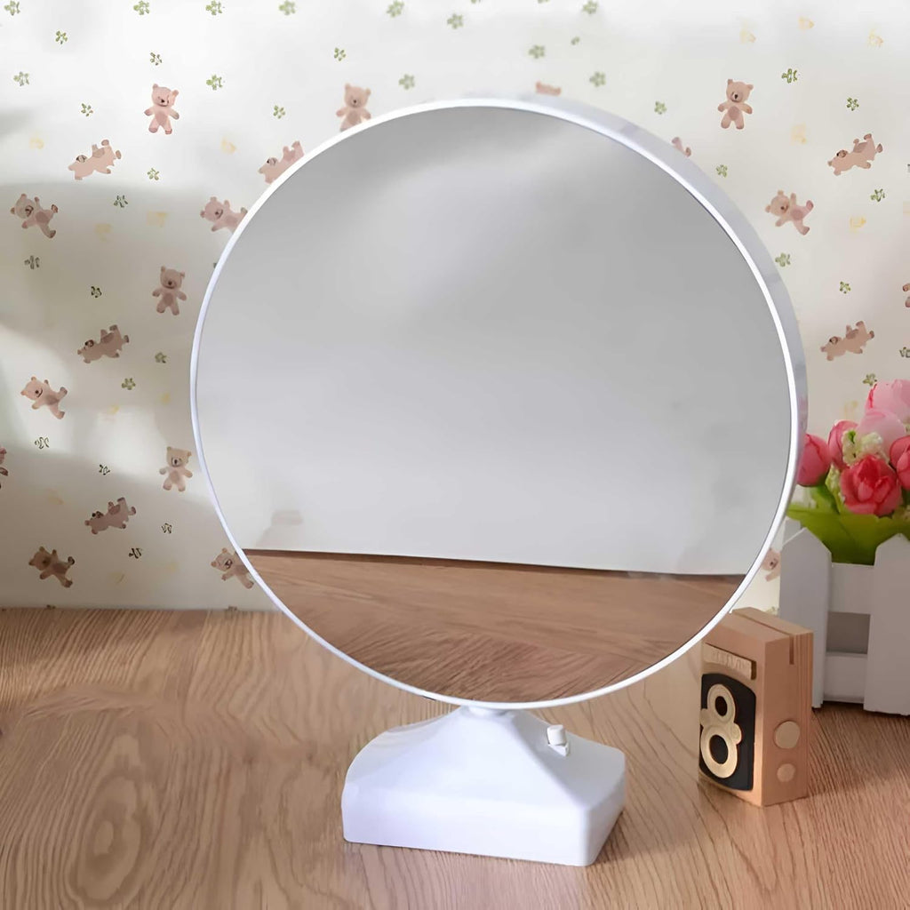 Personalized Magic Mirror LED Photo Frame Gift | Round Shaped